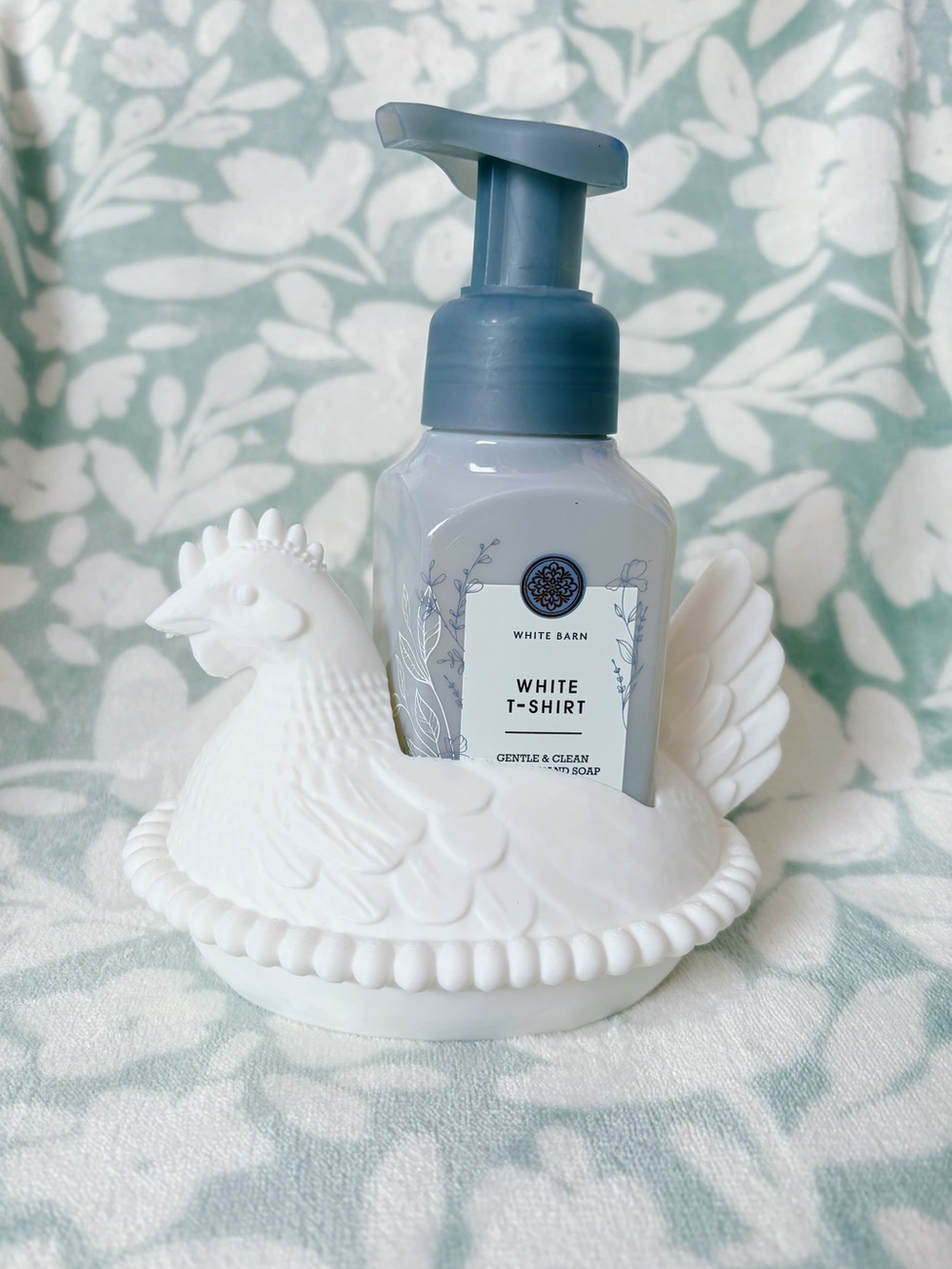 Hen On Nest Bath & Body Works Hand Soap Holder 🐔💕